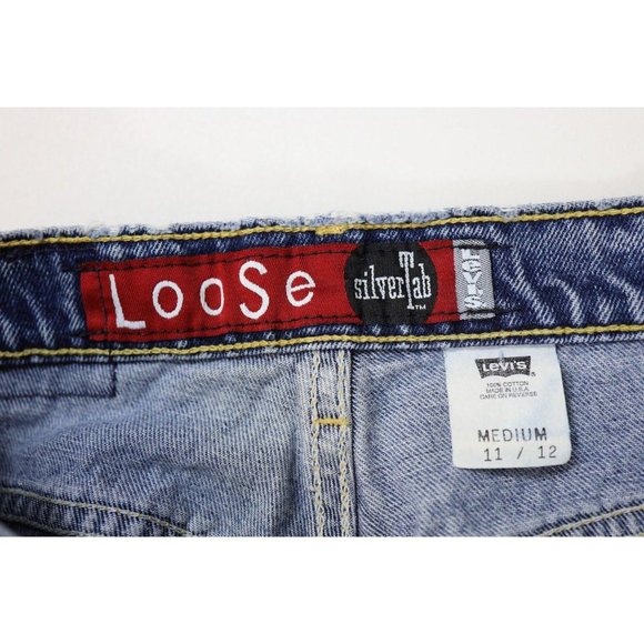 Vintage 90s Levi's Silvertab Loose Baggy Fit Jeans - Picture 5 of 11